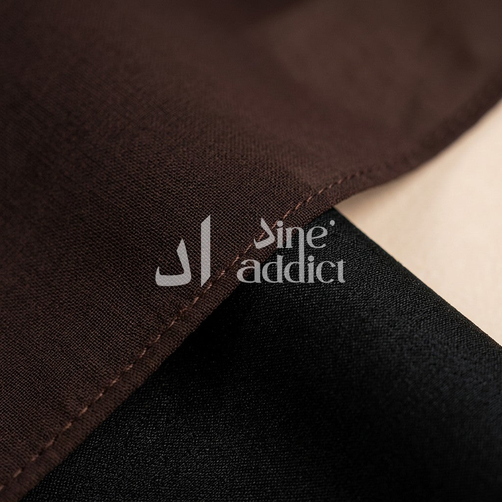 Khimar Mousseline 3 Voiles – Élégance et Confort au Quotidien, détail du tissu