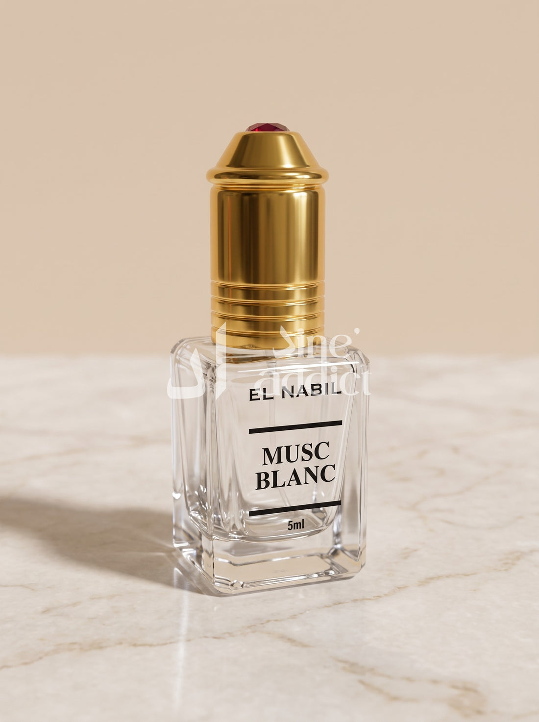 MUSC BLANC – EL NABIL 5ml, flacon