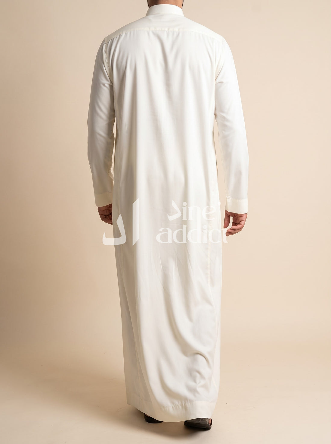 Qamis chemise Adam avec pantalon Zein, vue de dos