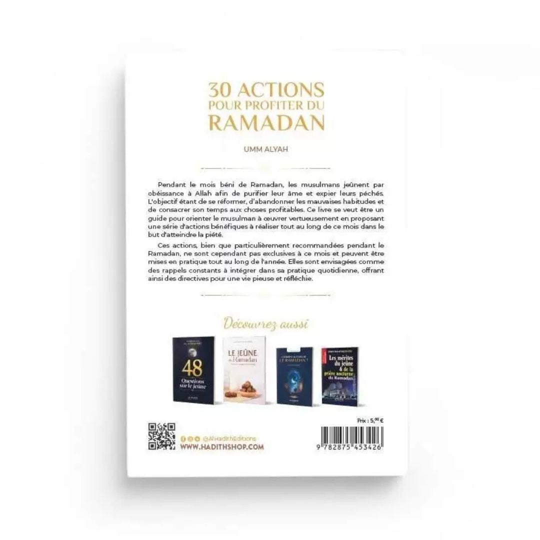 30 actions pour profiter du Ramadan