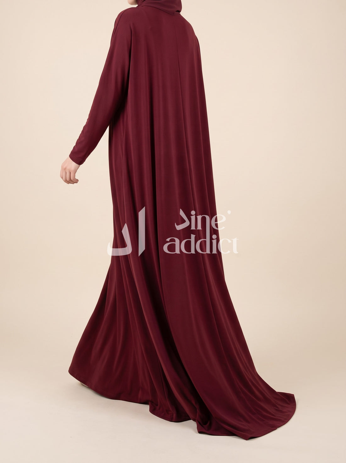 Hijab BAMBOU Jersey – 200×80 cm, vue de dos