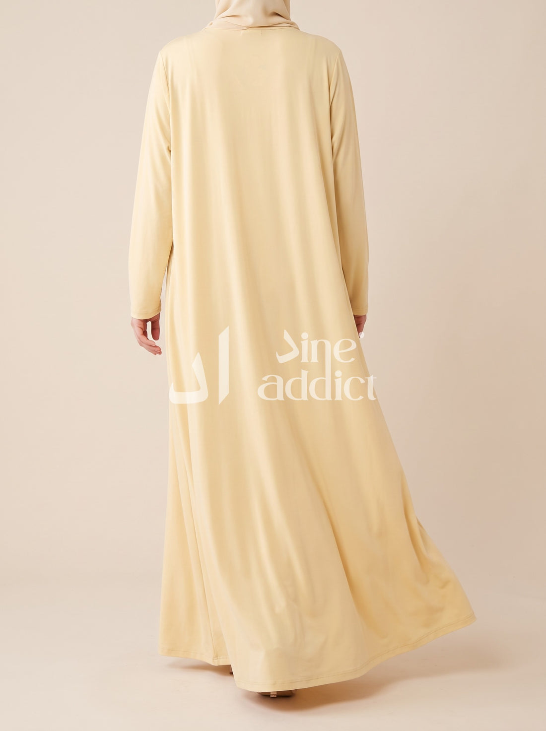 Hijab BAMBOU Jersey – 200×80 cm, vue de dos