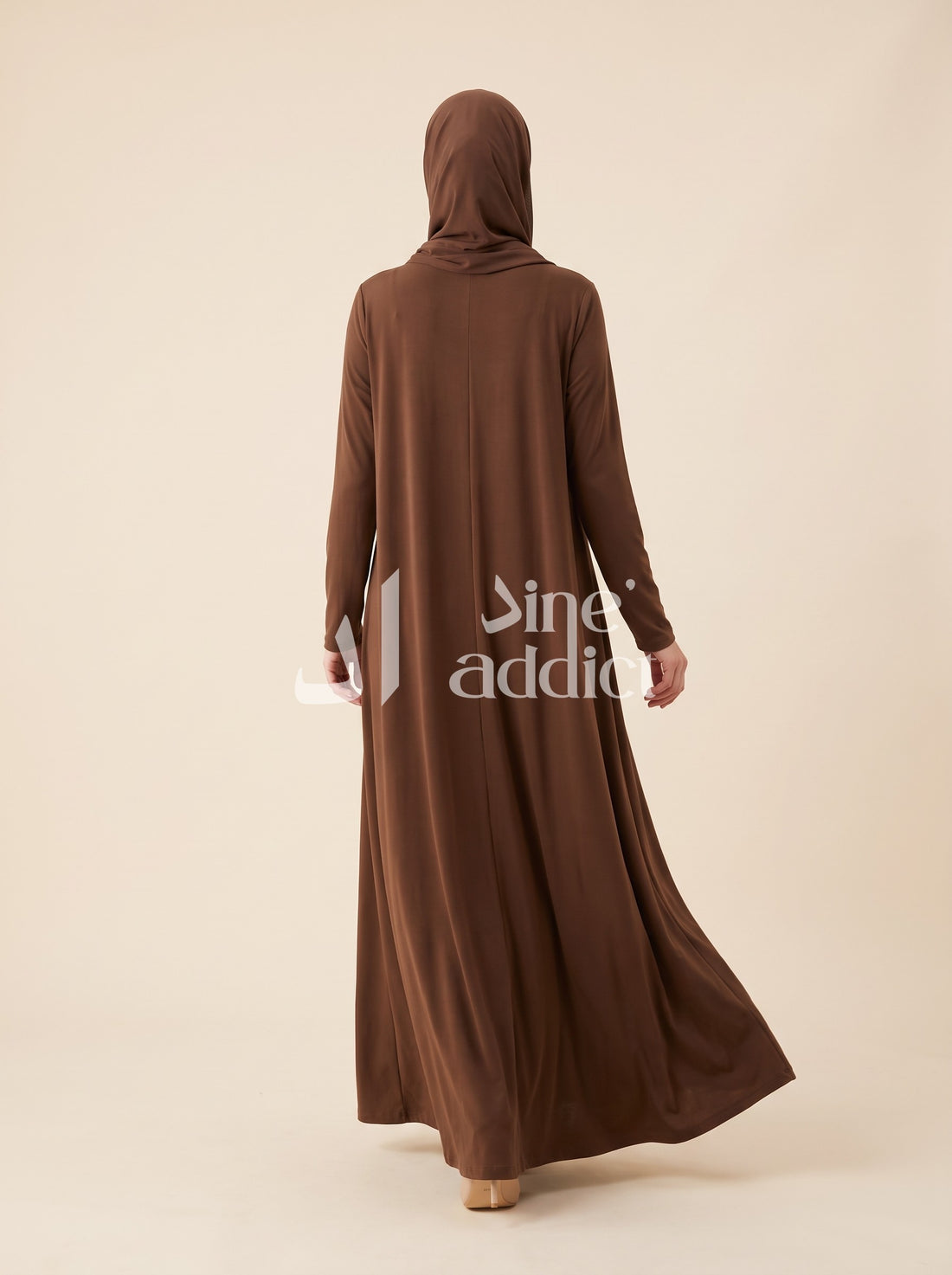 Hijab BAMBOU Jersey – 200×80 cm, vue de dos