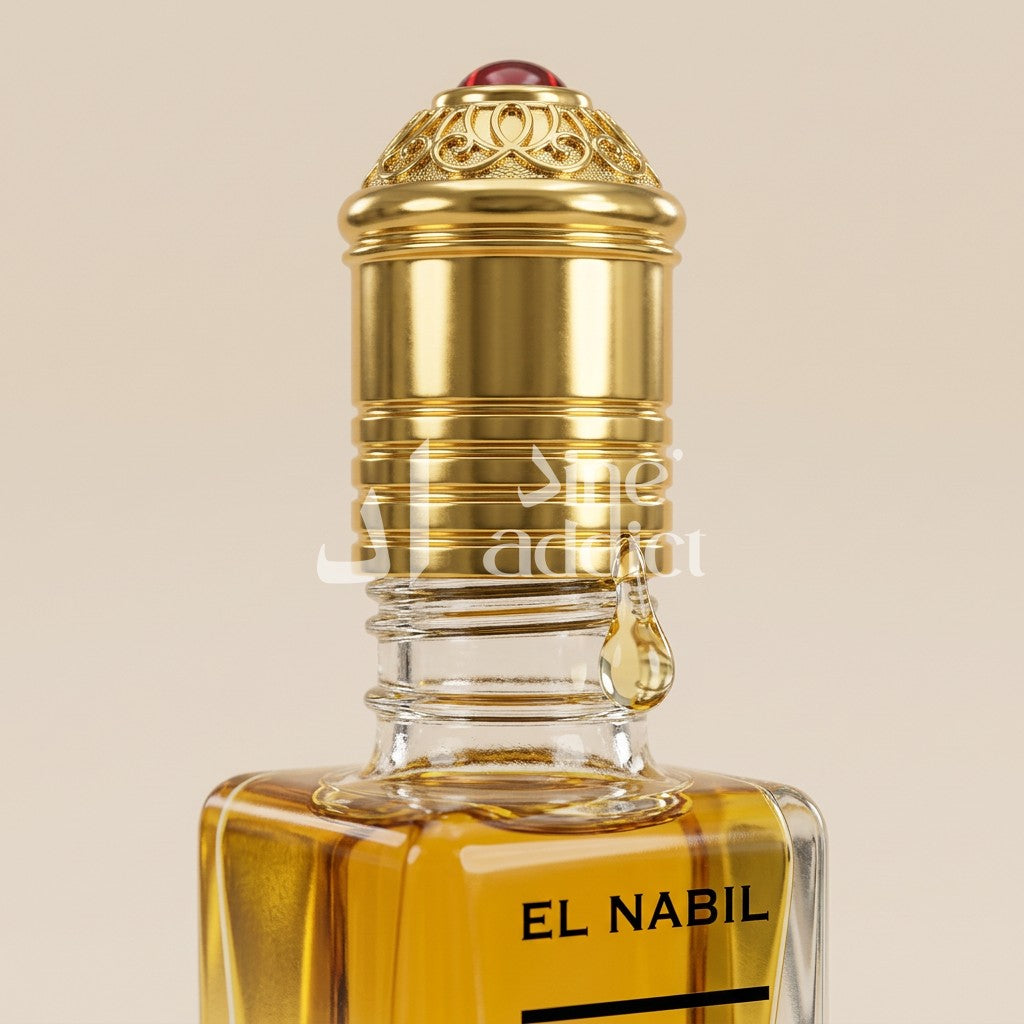 ROYAL GOLD MUSC – EL NABIL, détail du flacon
