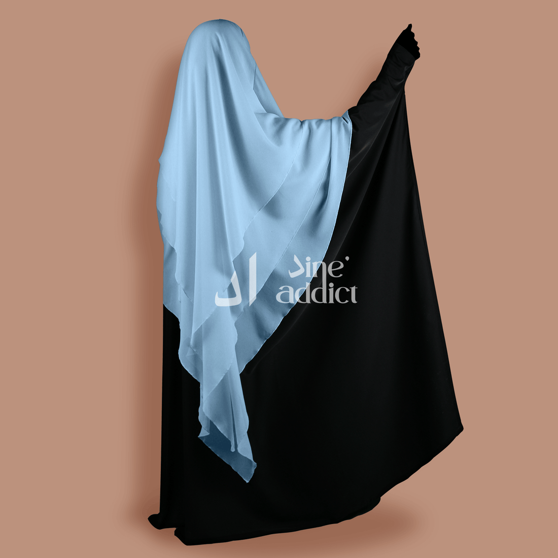 Khimar Mousseline 3 Voiles – Élégance et Confort au Quotidien