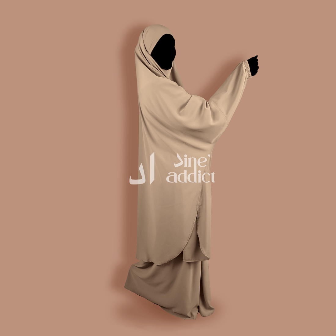 Jilbeb Soie de Médine – 2 Pièces
