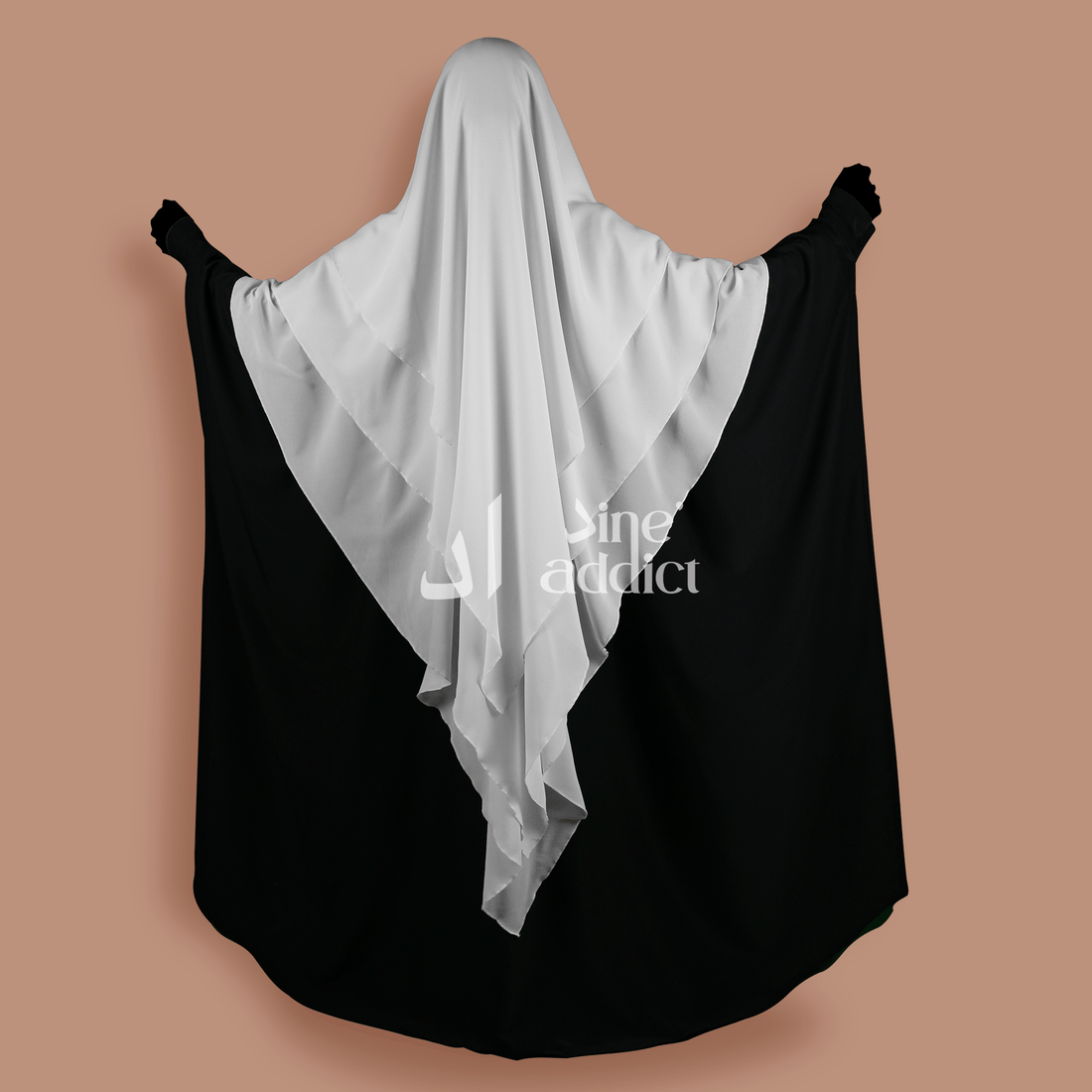 Khimar Mousseline 3 Voiles – Élégance et Confort au Quotidien