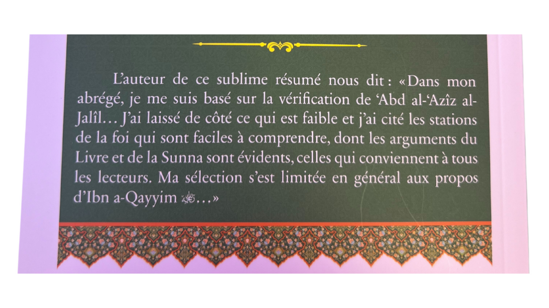 RESUME DE LA VOIE DES ITINERANTS