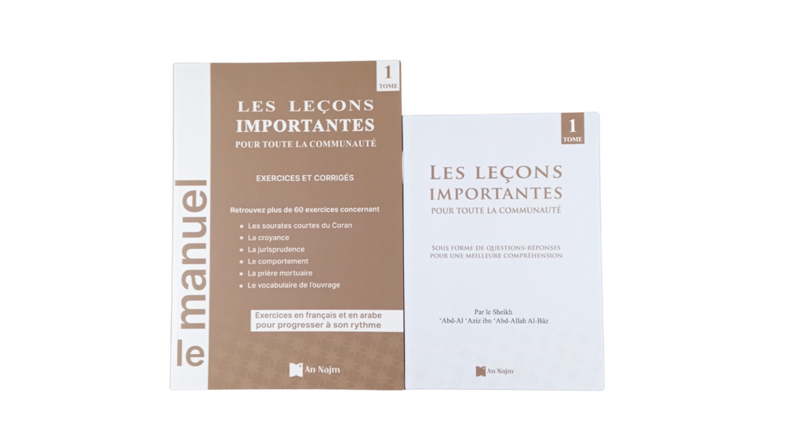 LES LEÇONS IMPORTANTES POUR TOUTE LA COMMUNAUTÉ + LIVRET D’EXERCICES
