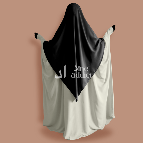 Khimar Soie de medine court