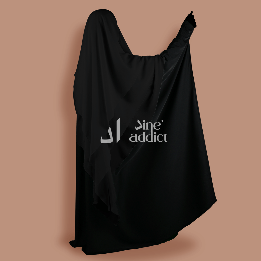 Khimar Mousseline 3 Voiles – Élégance et Confort au Quotidien