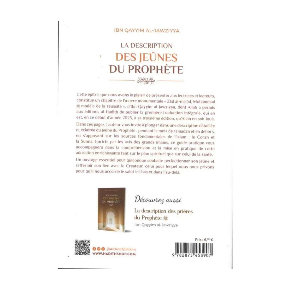 La description des jeûnes du Prophète