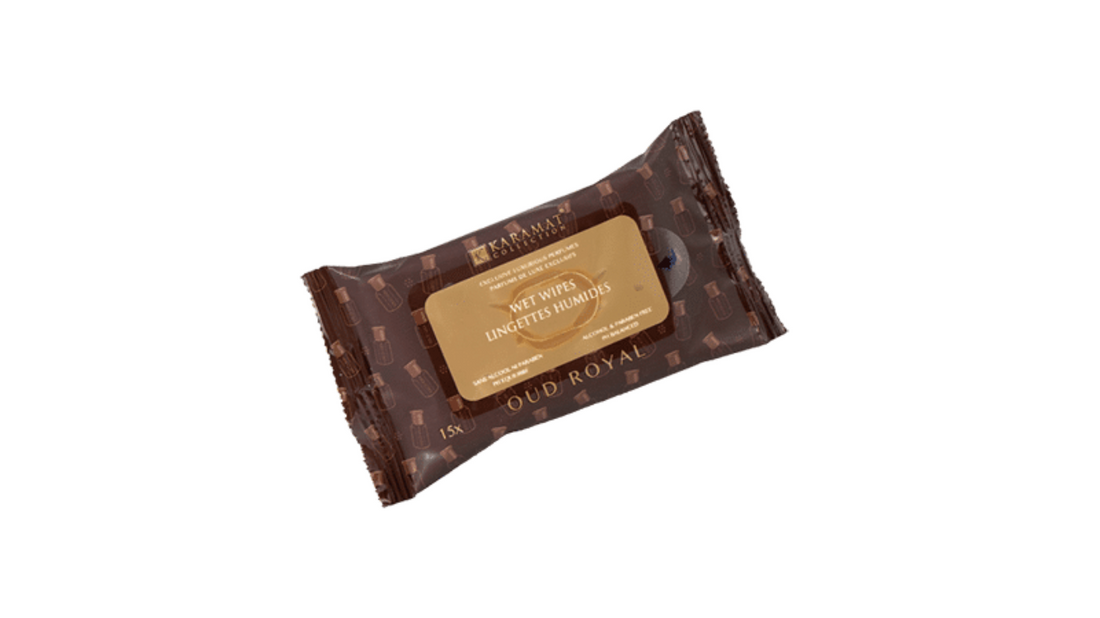 Lingettes nettoyantes oud royal (Karamat)