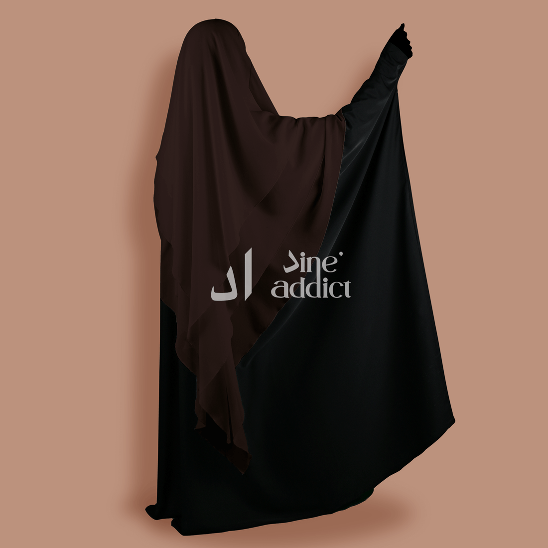 Khimar Mousseline 3 Voiles – Élégance et Confort au Quotidien
