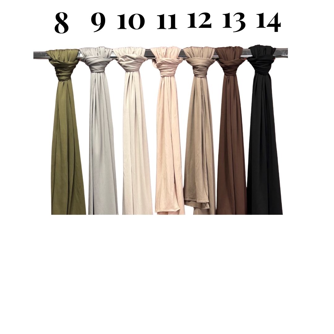 Hijab Modal Liquide  « 70 X 180 »
