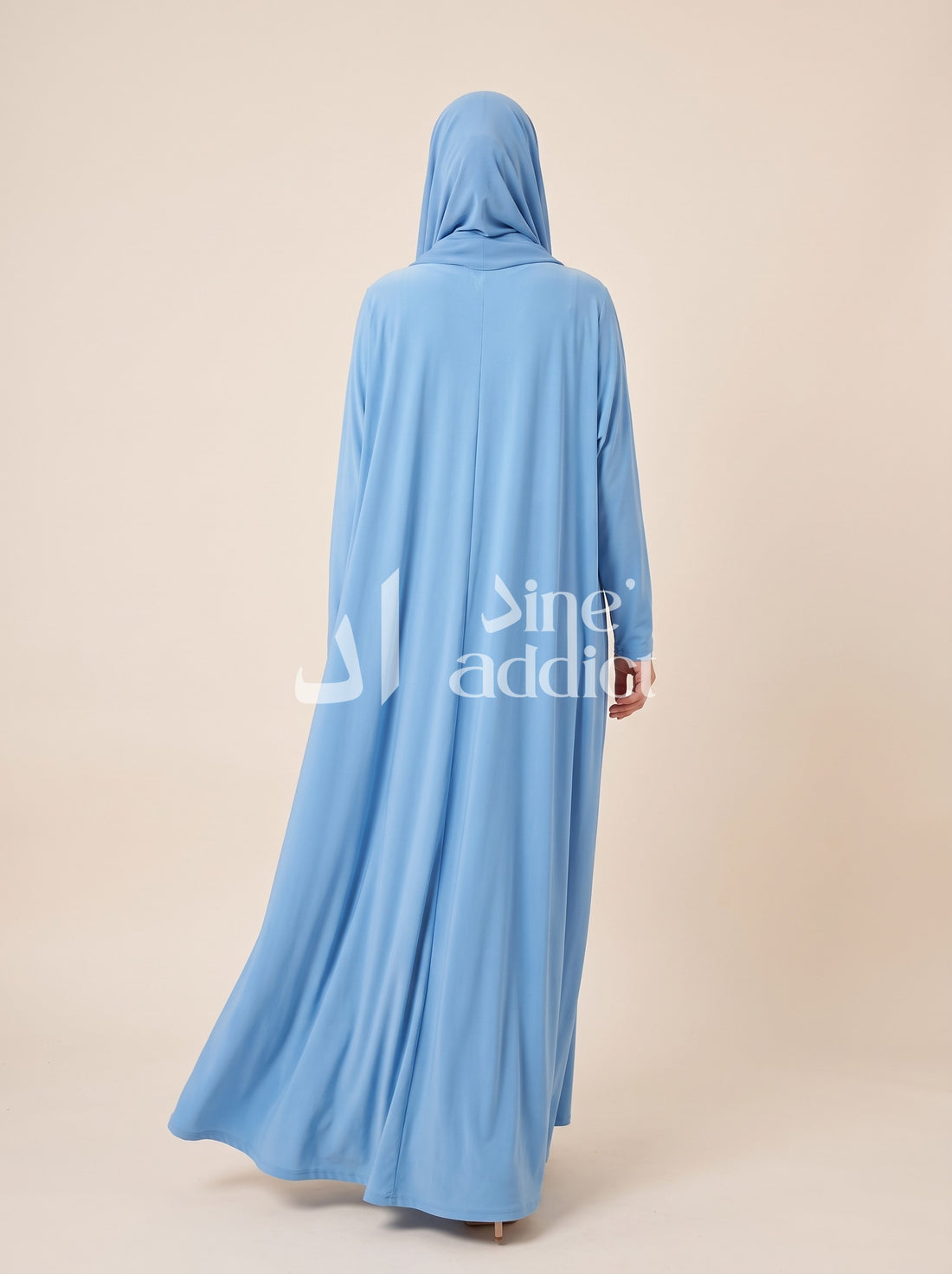 Hijab BAMBOU Jersey – 200×80 cm, vue de dos