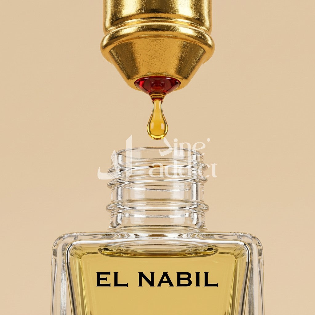 SAHARA MUSC – EL NABIL, détail du flacon
