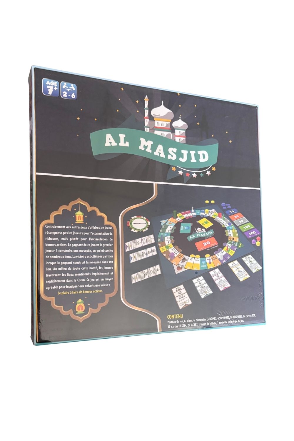 Al Masjid – Nouvelle édition – Le jeu de société qui récompense les bonnes actions