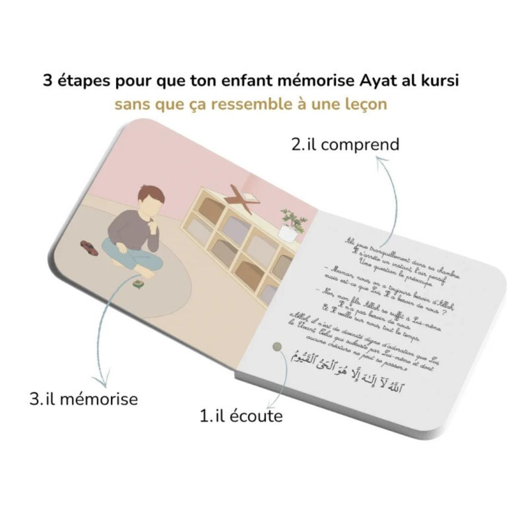 Apprends Ayat Al-Kursi avec Ali – Livre sonore éducatif pour enfant