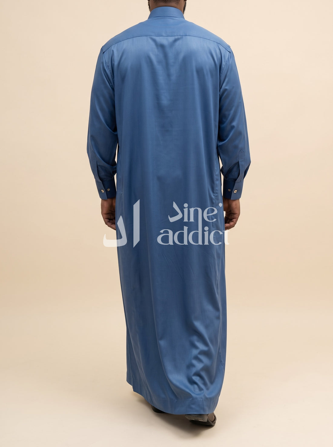 Qamis chemise Adam avec pantalon Zein, vue de dos