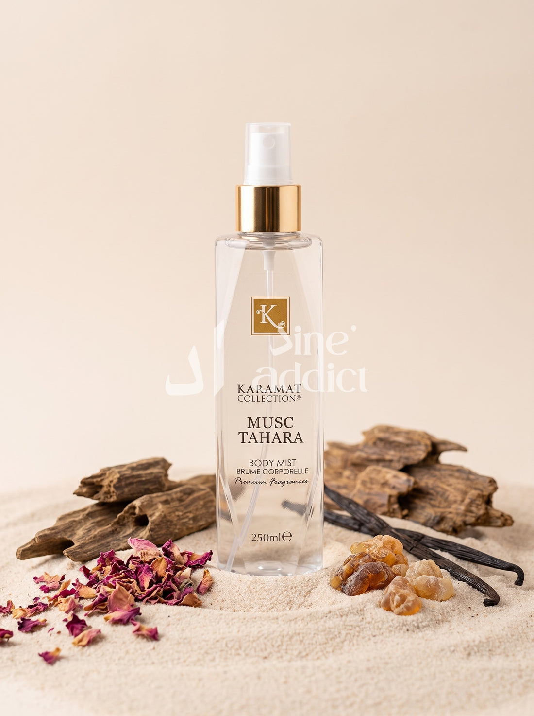 MUSC TAHARA – KARAMAT BRUME CORPORELLE 250 ML, ambiance