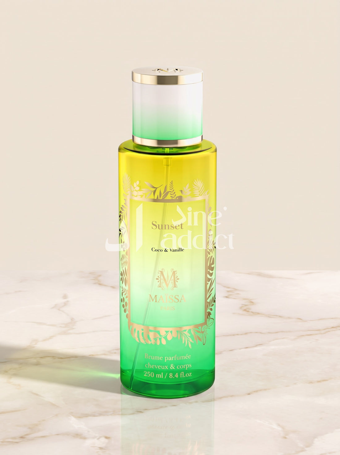 Brume Cheveux et corps – Sunnet, flacon