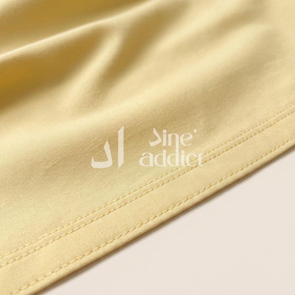 Hijab BAMBOU Jersey – 200×80 cm, détail du tissu
