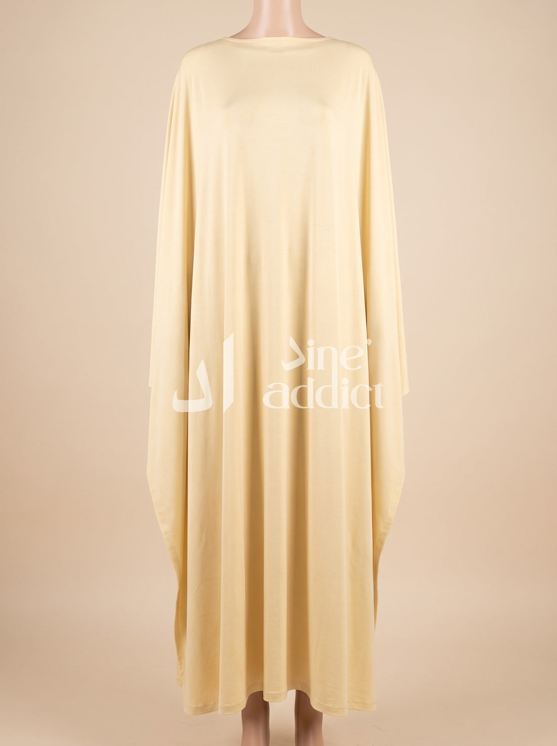 Hijab BAMBOU Jersey – 200×80 cm, vue portée de face