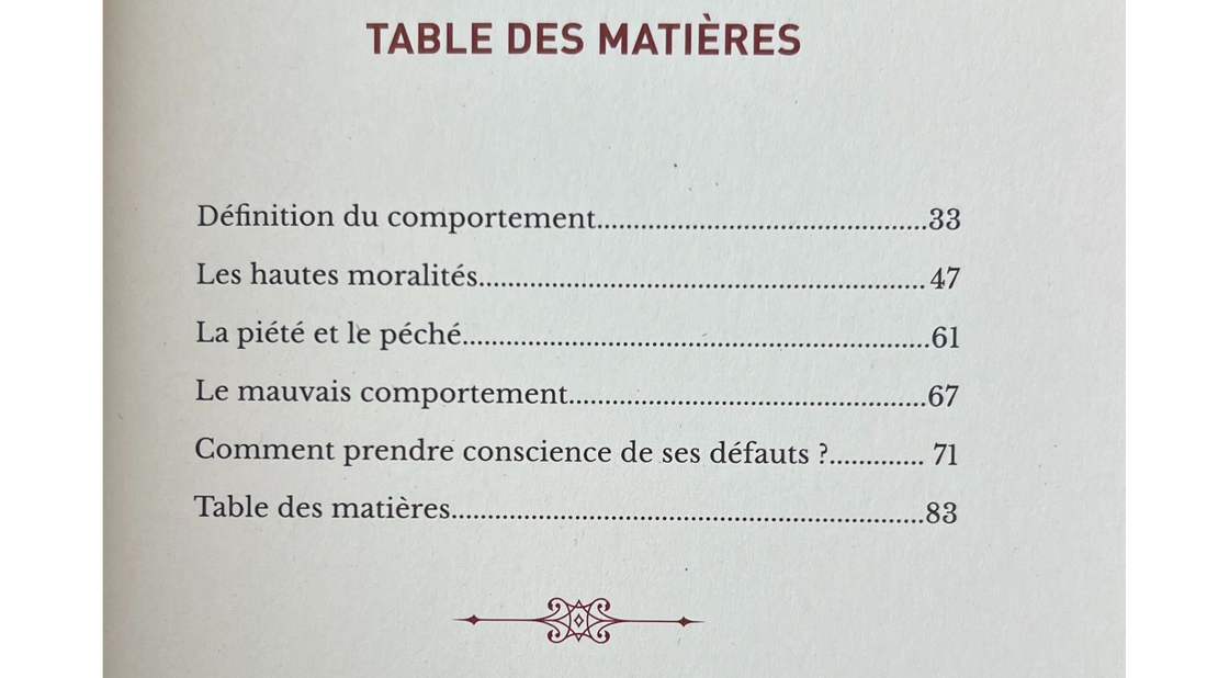 LE BON COMPORTEMENT – de Sheikh Raslan – Editions Les pieux prédécesseurs