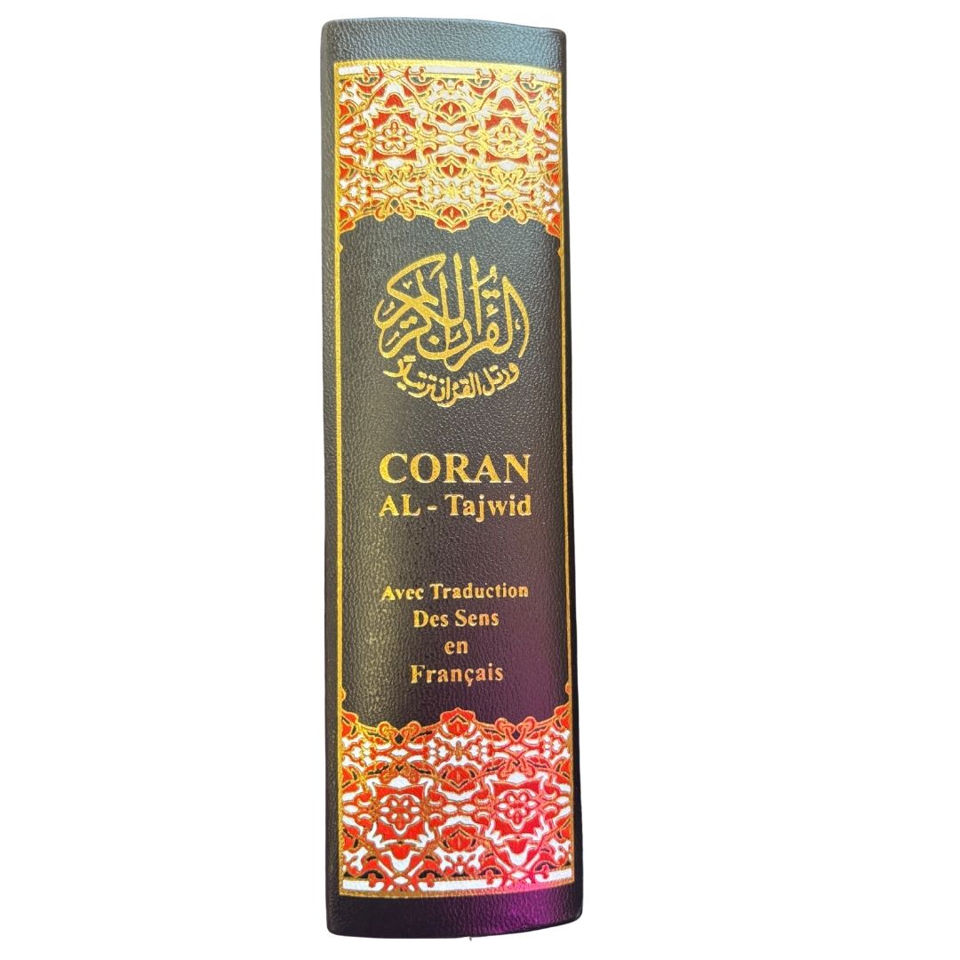 Coran Tajwid Arabe Français avec QR Codes – Traduction Muhammad Hamidullah – 12×17 cm – Dar Al Maarifah (Souple)