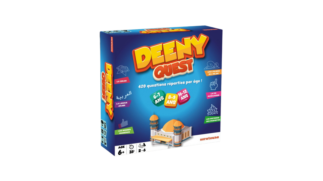 DEENY QUEST 420 questions réparties par âge !