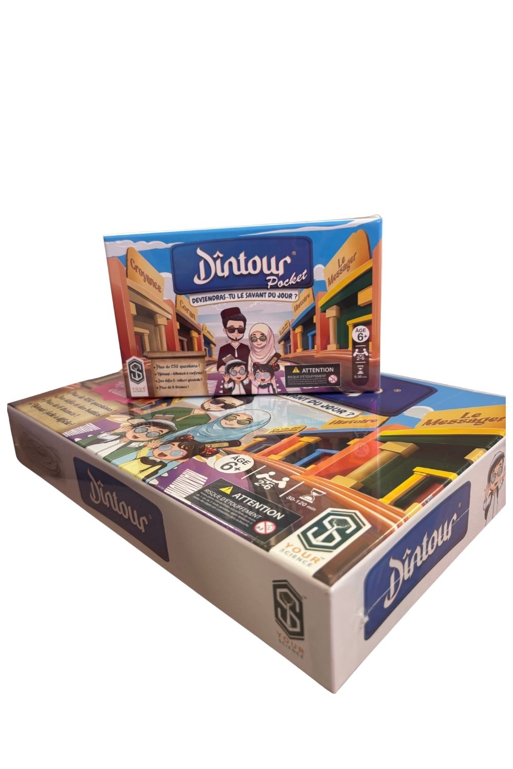 DînTour Pocket – Deviendras-tu le savant du jour ?