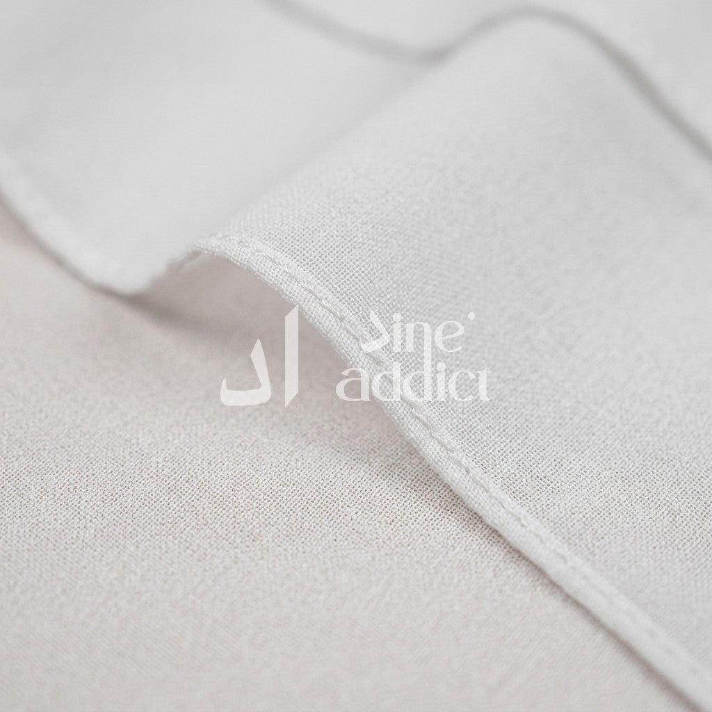 Khimar Mousseline 3 Voiles – Élégance et Confort au Quotidien, détail du tissu