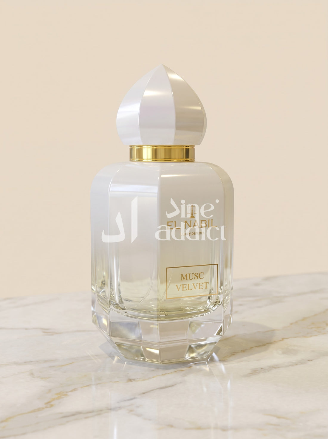 MUSC VELVET – EL NABIL EAU DE PARFUM 65 ML, flacon