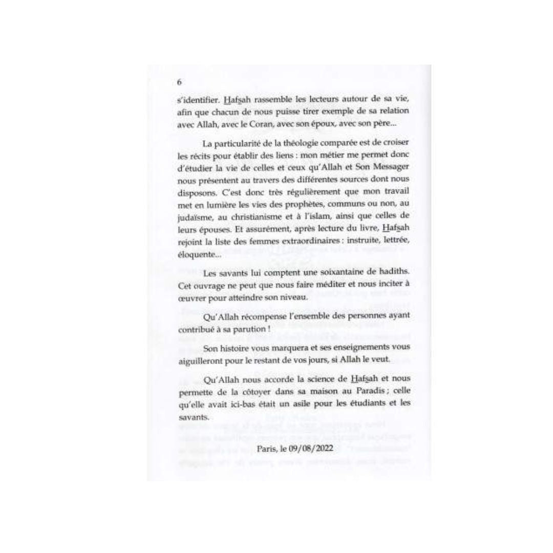 Hafsa la mère des croyants