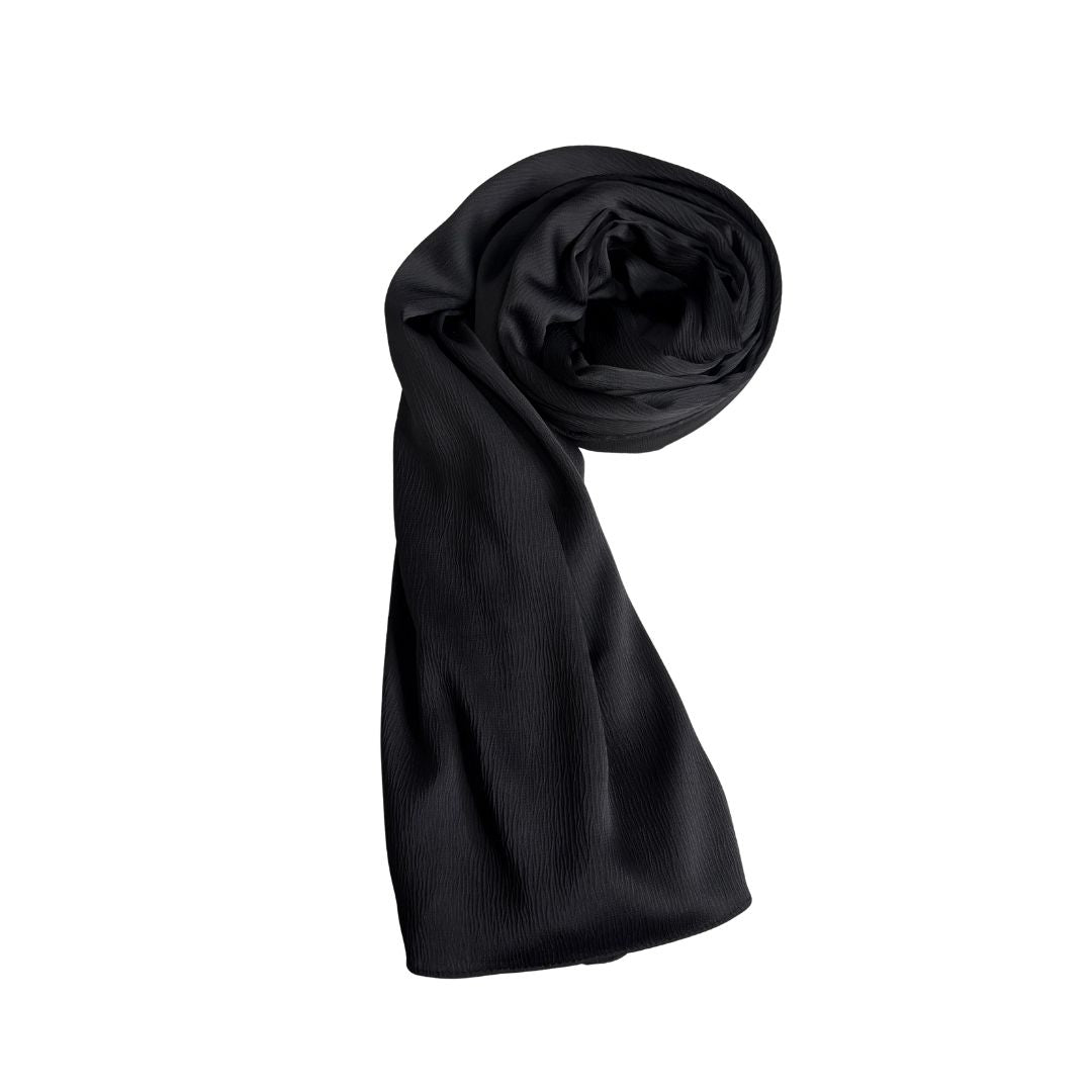 Hijab Satin Rayé « 75 x 200 »