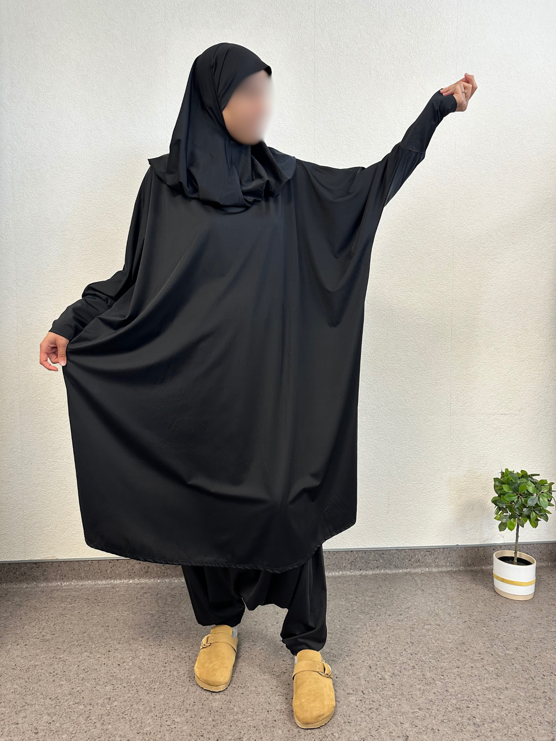 Jilbab de bain 2 pièces sarouel