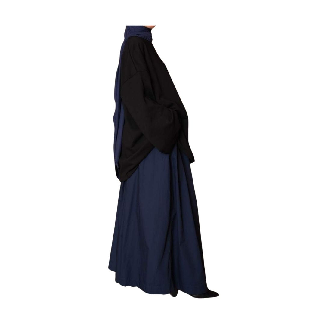 Jupe Longue en Popeline – Légère et Doublée