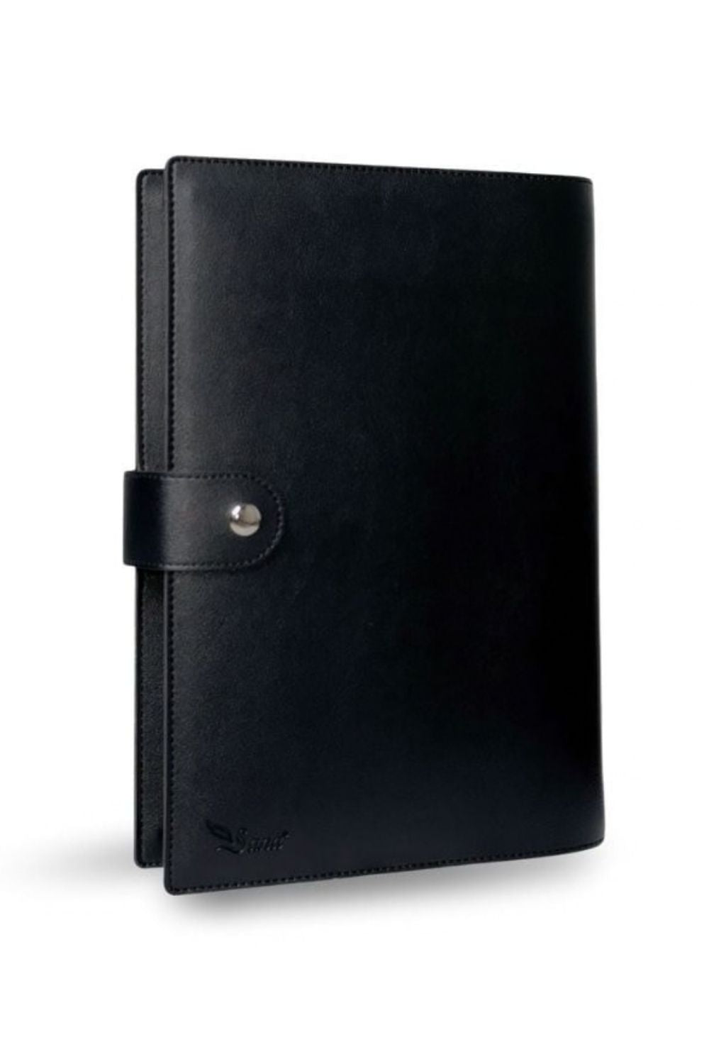 Protège Coran 24×17 cm Noir – Fermeture à Languette