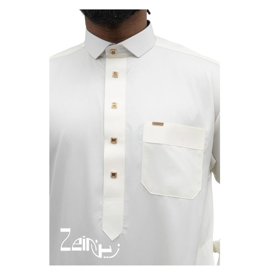 Qamis chemise Adam avec pantalon Zein