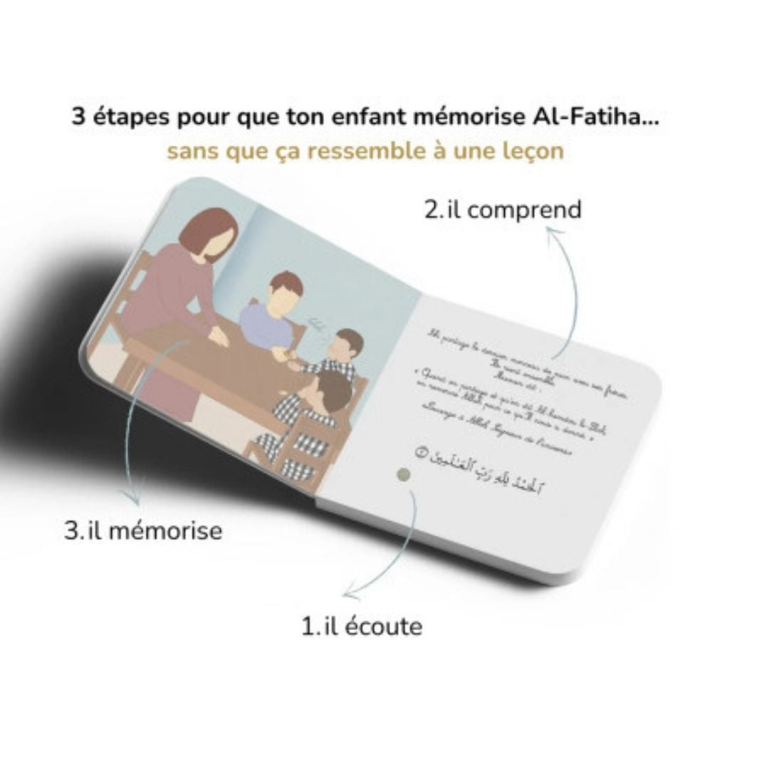 Apprends Sourate Al-Fatiha avec Ali – Livre Sonore pour enfant