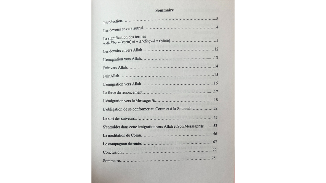 LETTRE DE TABOUK – D’ibn Al Qayyim