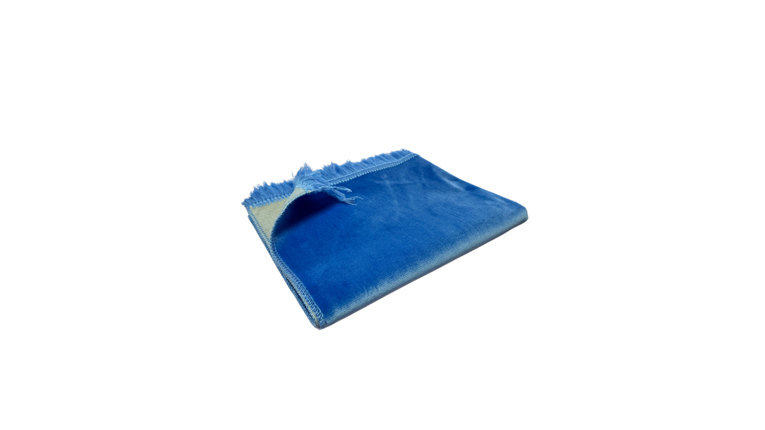 Tapis bleu ciel + Prénom personnalisé