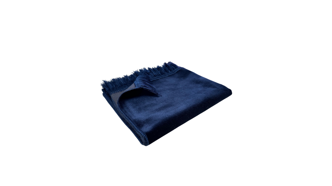Tapis bleu nuit + Prénom personnalisé