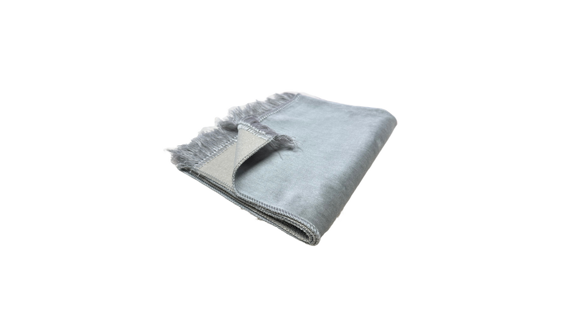 Tapis de prière gris clair 120 x 70
