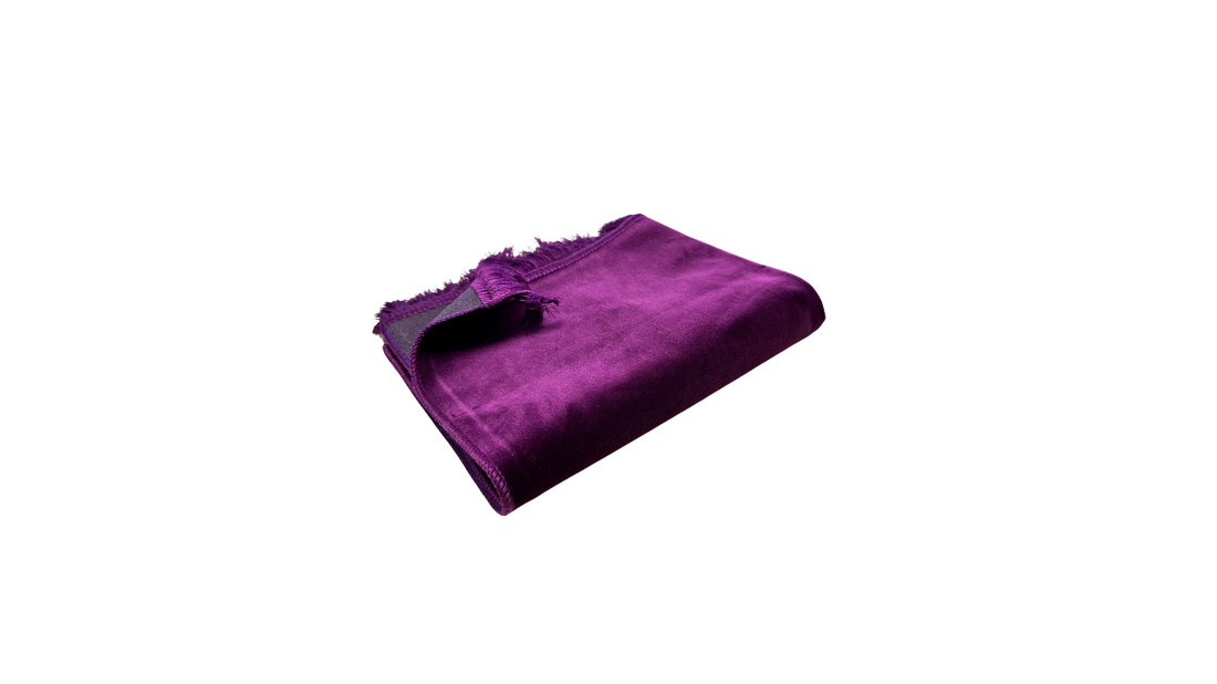 Tapis violet + Prénom personnalisé