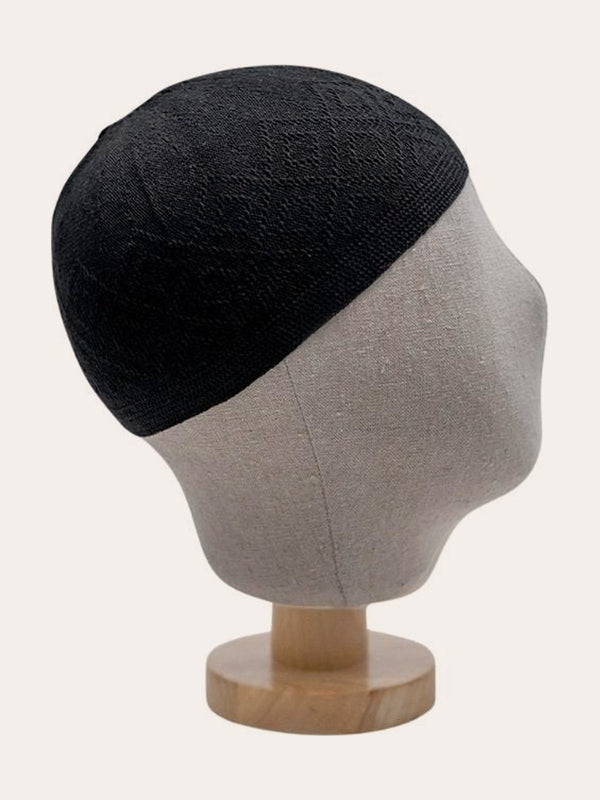 chéchia noire fine Adulte