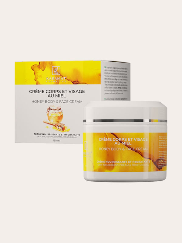 Crème corps et visage au miel (Karamat)