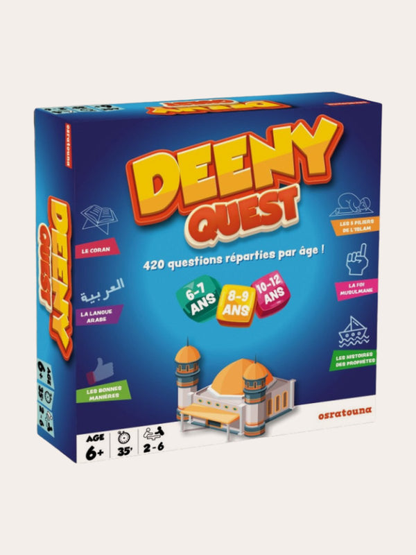 DEENY QUEST 420 questions réparties par âge !
