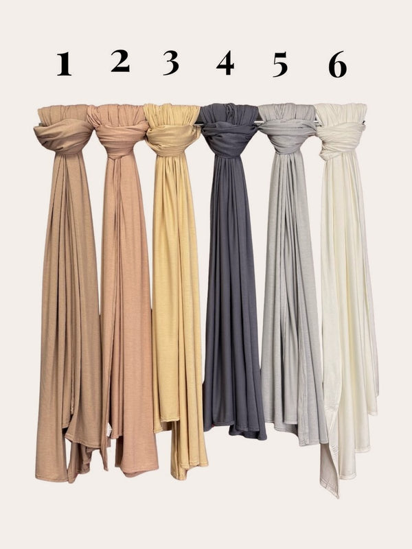 Hijab Modal Cotton « 80 x 200 »